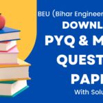 BEU (Bihar Engineering University) PYQ, Model Paper Solution